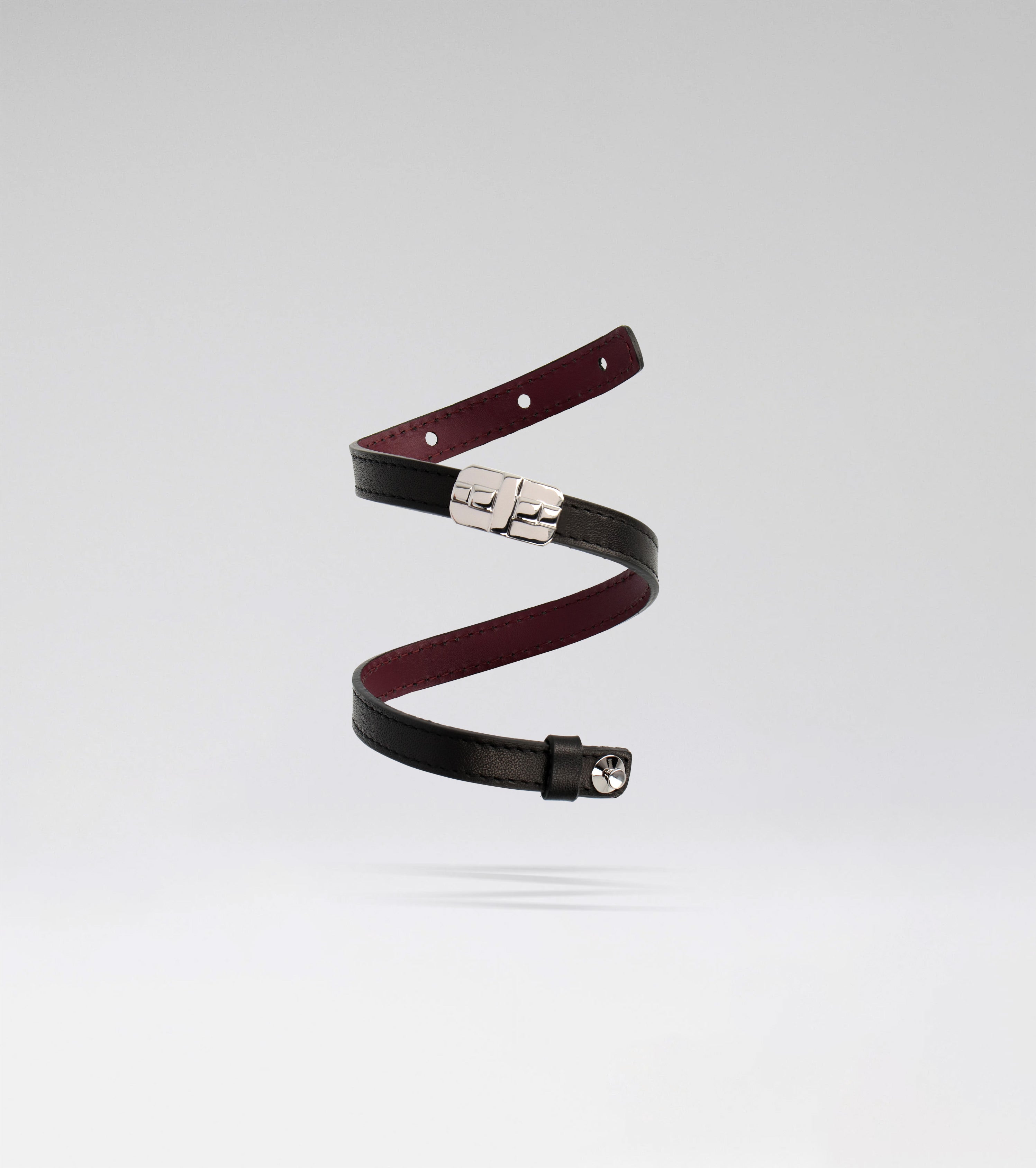 MOROBÉ | LE TWIST | BRACELET | BLACK SILVER