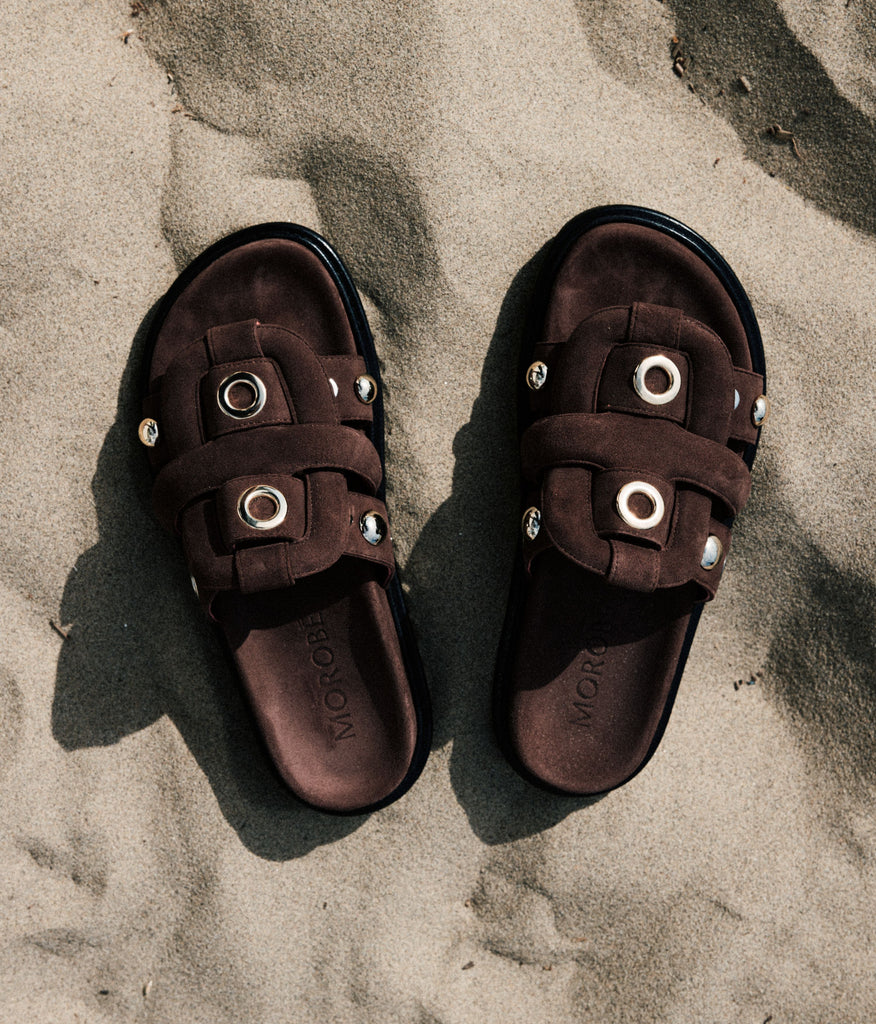 Sandals on the beach from morobe 