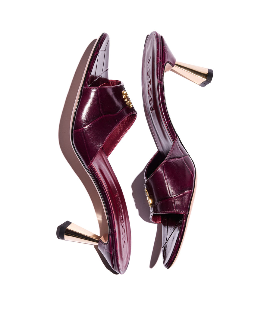 high heel mules 