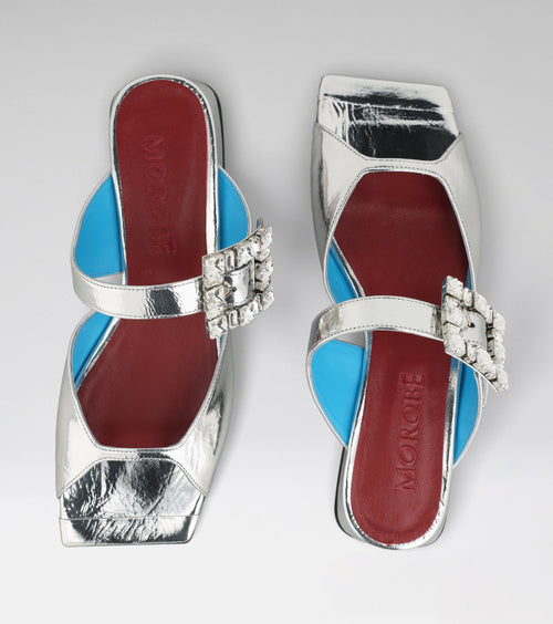 Morobe Silver Python All Shoes – MOROBÉ