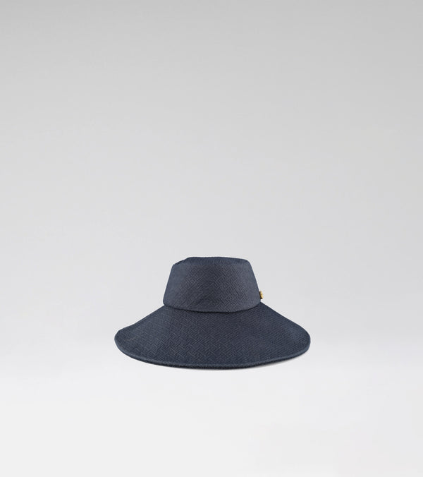 LA CAPELINE - DARK JEANS EMBOSSED