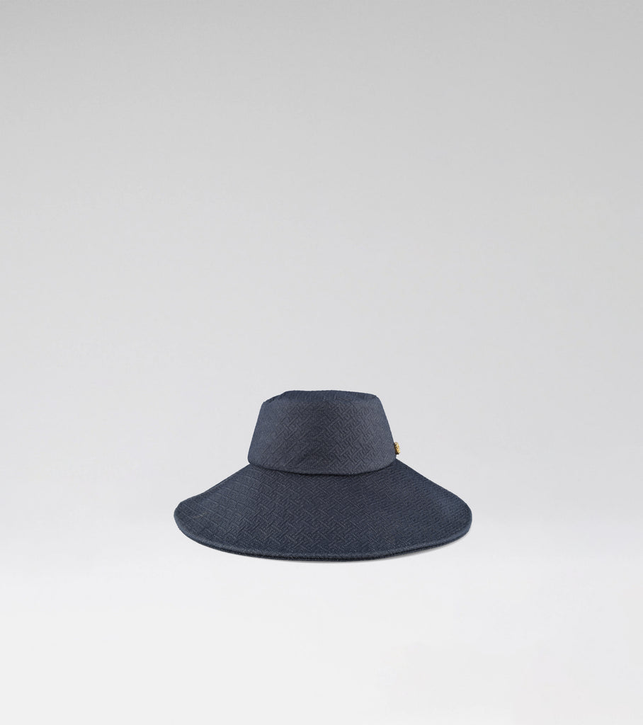 LA CAPELINE - DARK JEANS EMBOSSED