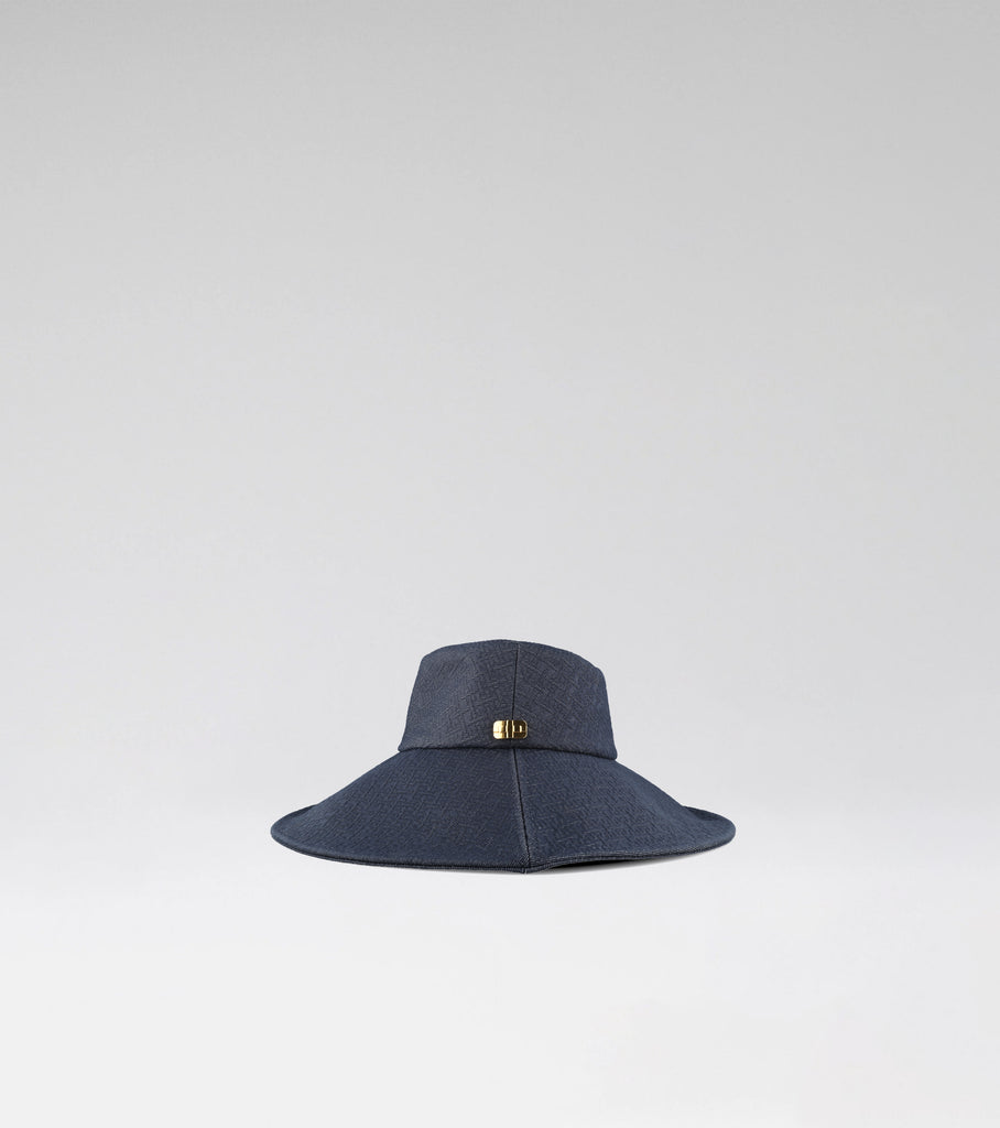 LA CAPELINE - DARK JEANS EMBOSSED