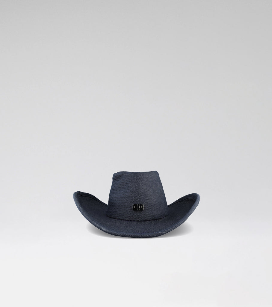 LE COWBOY - DARK JEANS EMBOSSED