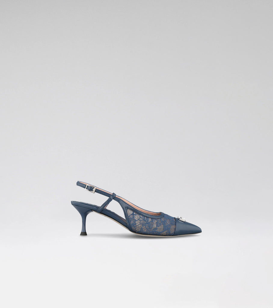 mid heel slingback