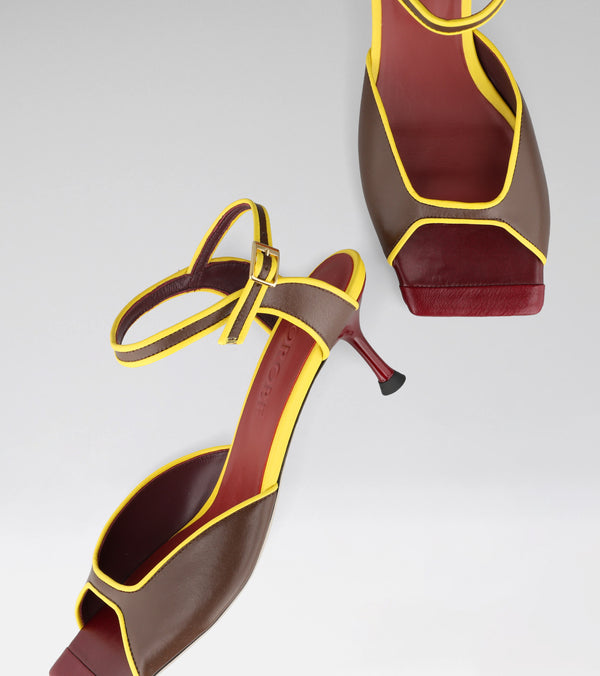 MID HEEL SANDAL