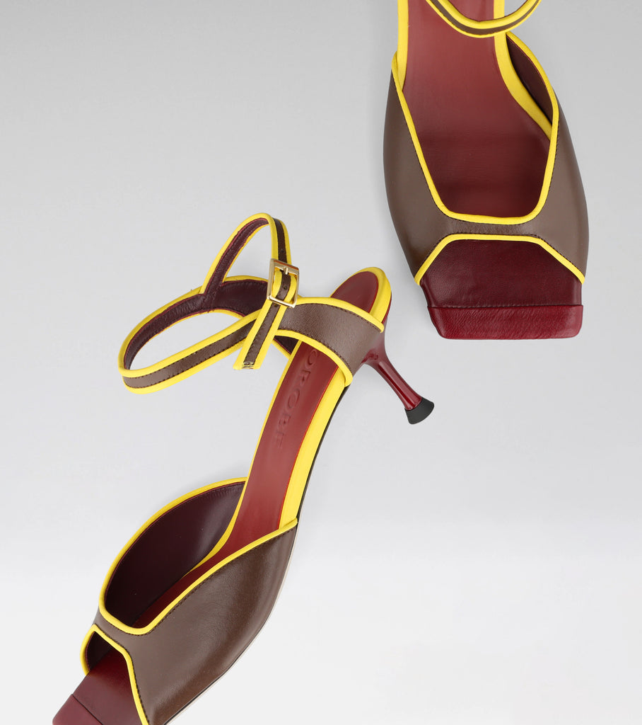 MID HEEL SANDAL