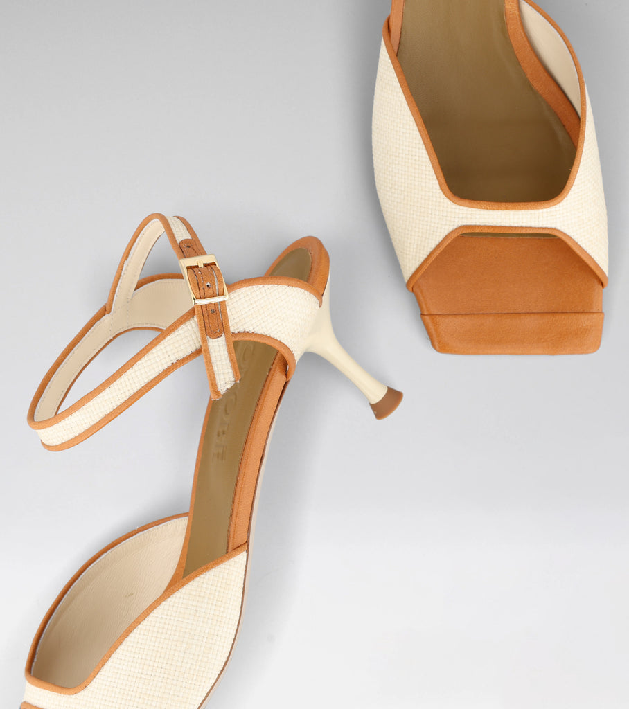 mid heel sandal