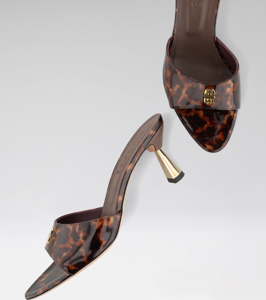high heel morobe mules 