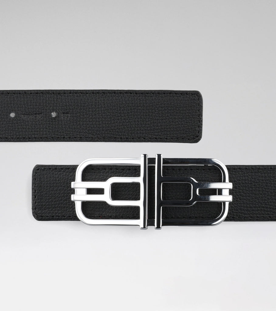 LA CEINTURE AIRE 01 - BLACK + BORDO ZAFFIANO