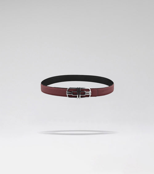 LA CEINTURE AIRE 01 - BLACK + BORDO ZAFFIANO