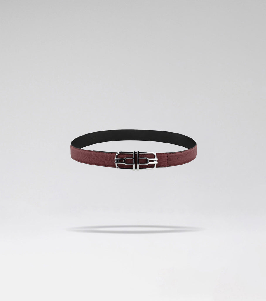 LA CEINTURE AIRE 01 - BLACK + BORDO ZAFFIANO