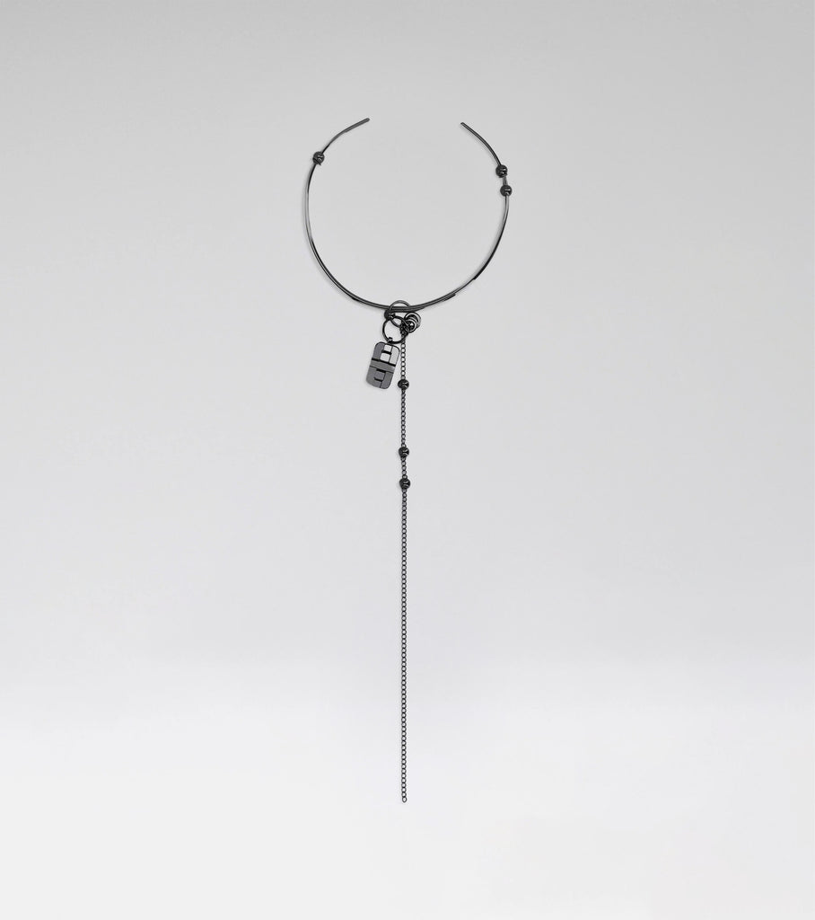 L'ECLIPSE CHOKER GN METAL