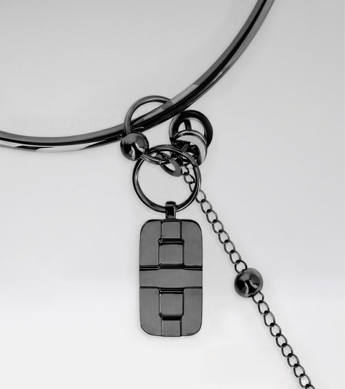 L'ECLIPSE CHOKER GN METAL