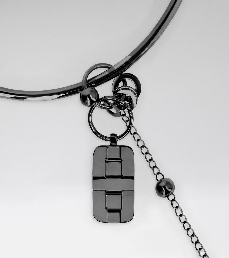 L'ECLIPSE CHOKER GN METAL