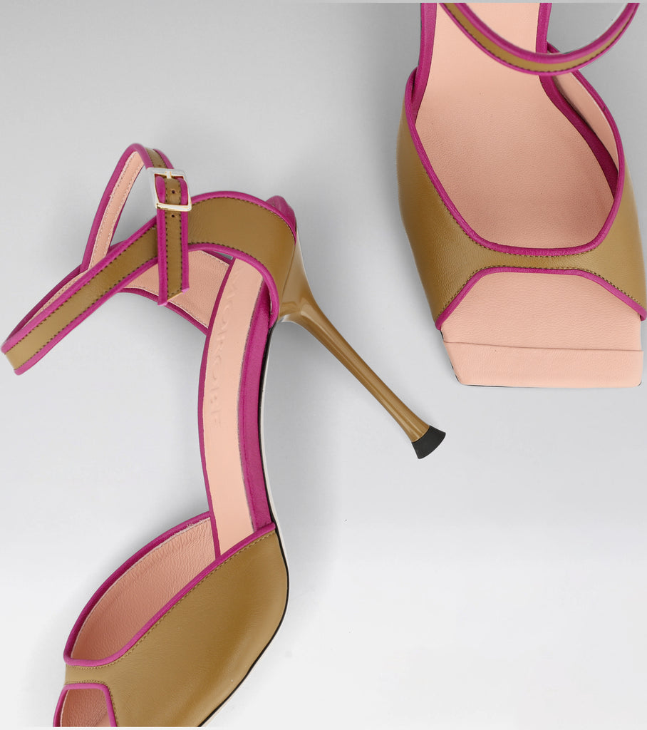 high heel sandal