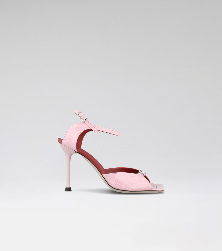high heel sandal