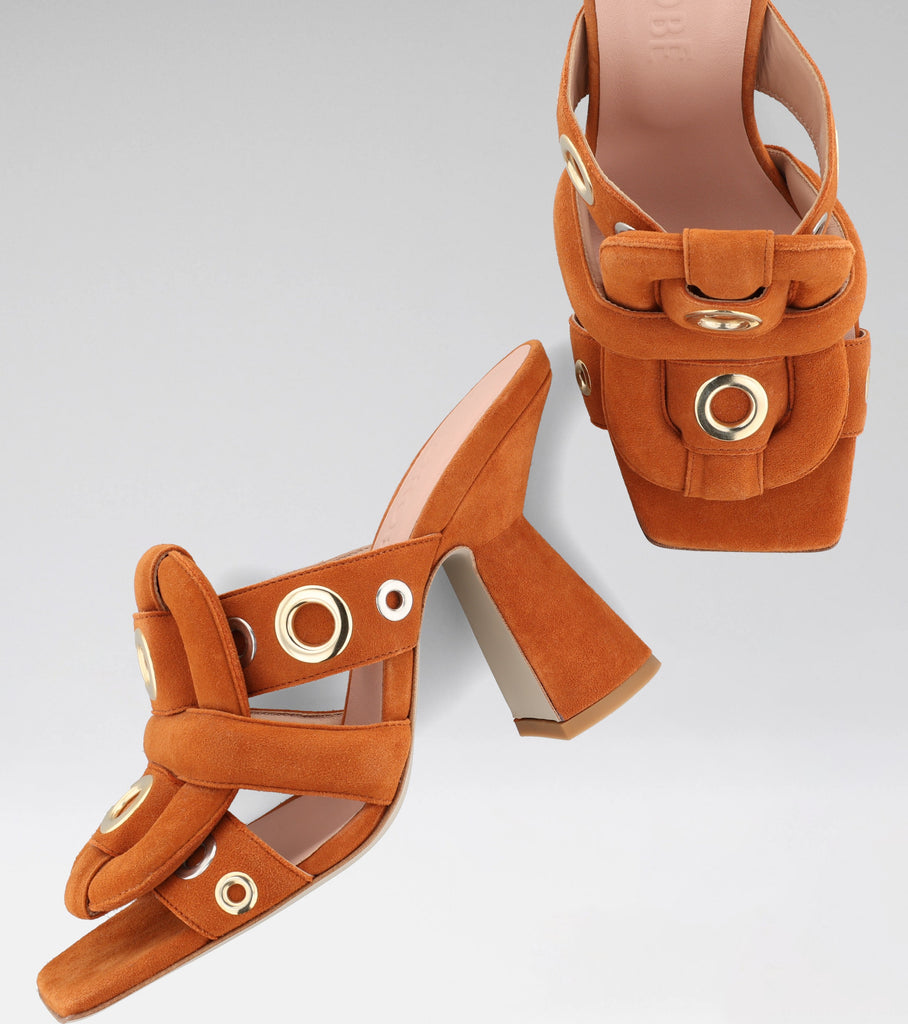 HIGH HEEL MULE
