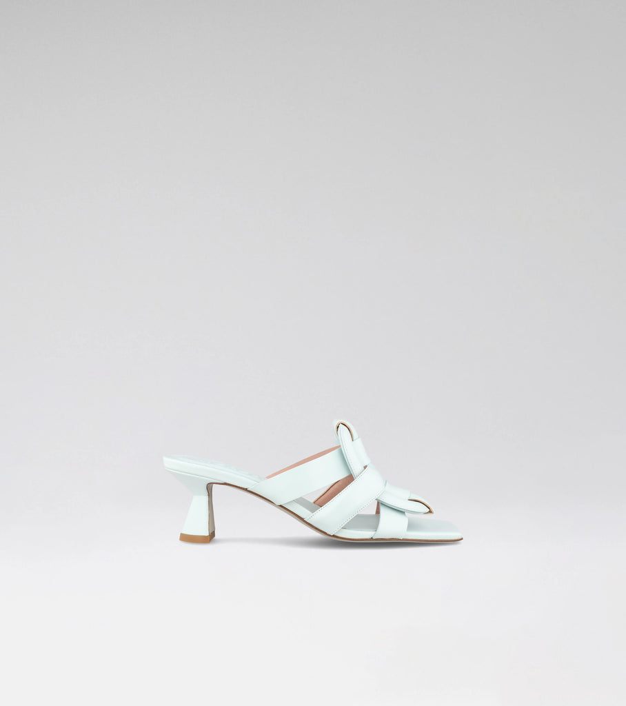 mid heel mule
