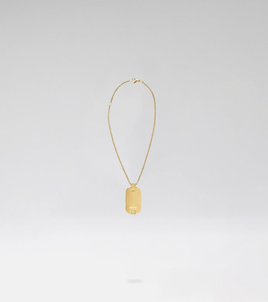 TRESSEE NECKLACE 01 SHORT - GOLD