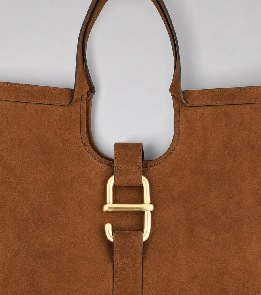 LE TYLER 01 - VELOURS SOFT CAMEL