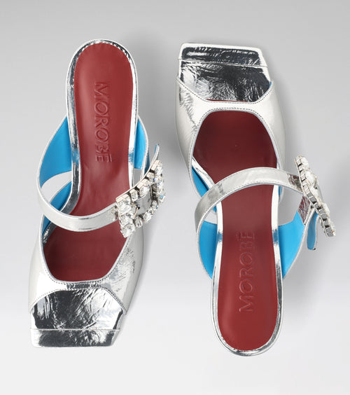 Morobe Silver Python All Shoes – MOROBÉ